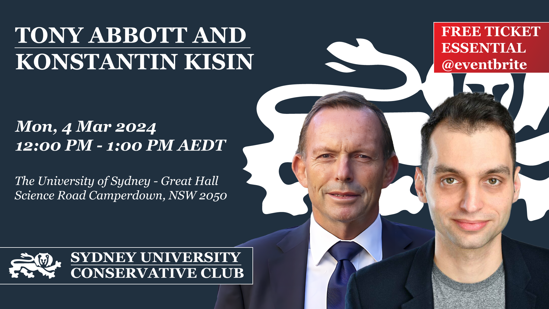 Konstantin Kisin & Tony Abbott 