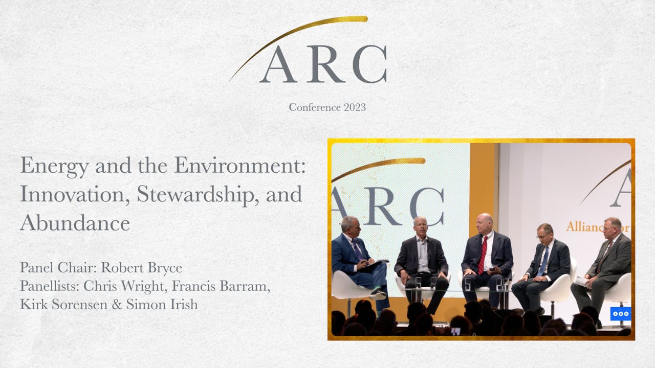 Energy and the Environment: Innovation, Stewardship, and Abundance | ARC 2023
