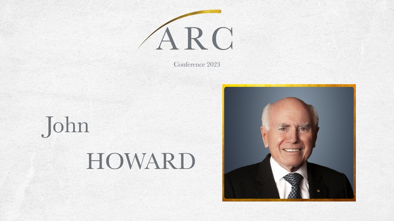 Former Prime Minister John Howard | ARC 2023