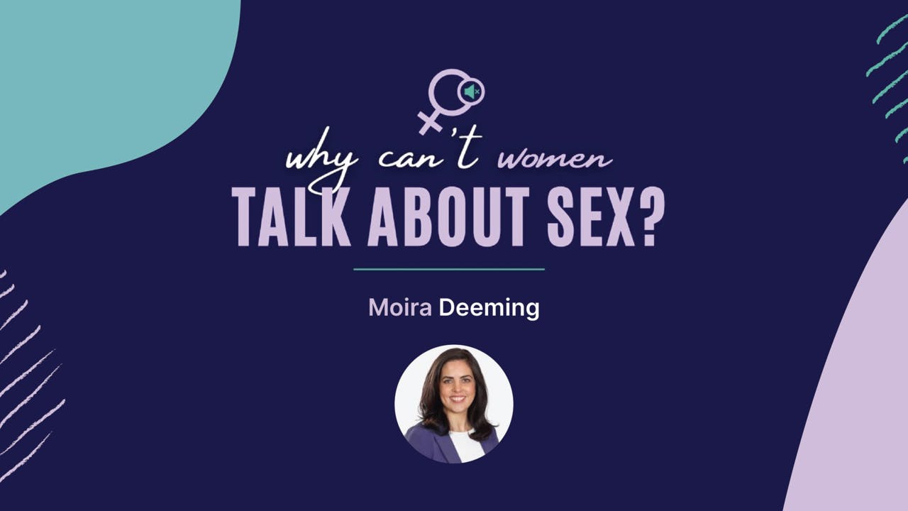 Moira Deeming | Why can't women talk about sex?