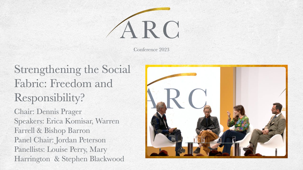 Strengthening the Social Fabric: Freedom and Responsibility? | ARC 2023